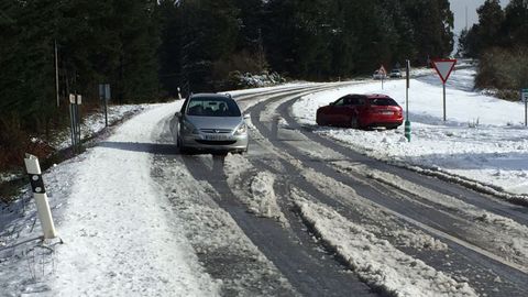 Nieve en As Pontes