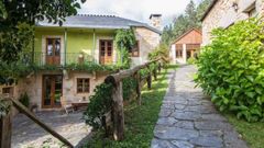 Exterior de la Casa de Gra�a da Acea, en San Fiz, en el municipio de Monfero