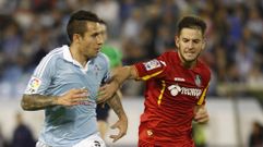 Hugo Mallo, durante el Celta-Getafe