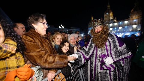 Los Reyes Magos, en A Coru�a