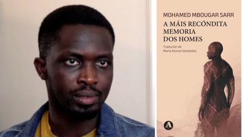 Mohamed Mbougar Sarr, premio Goncourt 2021 por �A m�is rec�ndita memoria dos homes�.