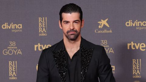 Miguel ngel Muoz, en la alfombra roja de los Premios Goya el pasado 10 de febrero