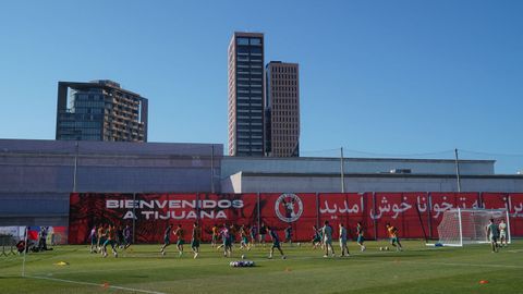 Centro de entrenamiento de Ir�n en Tijuana, M�xico.