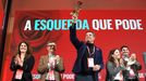 Besteiro, en el �ltimo congreso nacional del PSdeG, en�marzo del a�o pasado.