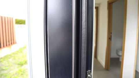 Detalle del aislamiento de la vivienda