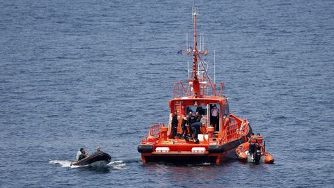 Imagen del dispositivo de bsqueda de los dos jvenes desaparecidos en Porto do Son