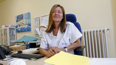 Coro S�nchez, jefa de servicio del centro de salud Virxe Peregrina de Pontevedra