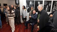 Inauguraci�n da exposici�n de Xulio Gil