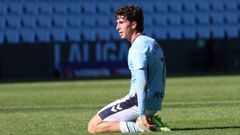 El jugador del Celta Fortuna Hugo Gonz�lez est� firmando un gran a�o.