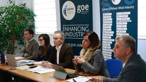 El encuentro del Galician Offshore Energy Group se celebr&oacute; en el CIS de A Cabana