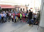 Cerca de 200 personas secundaron la protesta ayer. 