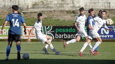 Partido de ftbol Preferente entre el Boiro y el As Pontes