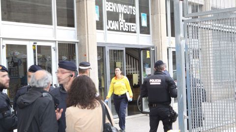 Acceso al instituto donde se produjo el suceso, en abril del 2015