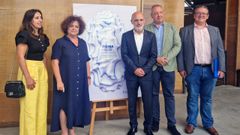 De izquierda a derecha, M�nica Blanco, del Comit� Ejecutivo de la C�mara de Comercio de Avil�s; Marta del Arco, consejera de Derechos Sociales; Antonio Corripio, del Comit� Ejecutivo de la C�mara de Gij�n; Jos� �ngel Garc�a, del Comit� Ejecutivo de la C�mara de Comercio de Oviedo y Jos� Antonio Garm�n, director general de Innovaci�n y Cambio Social.