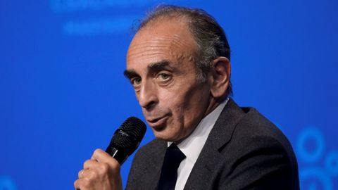 El ensayista franc�s Eric Zemmour, en un congreso en Budapest en septiembre