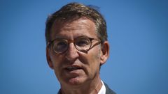 El presidente del Partido Popular, Alberto N��ez Feijoo.