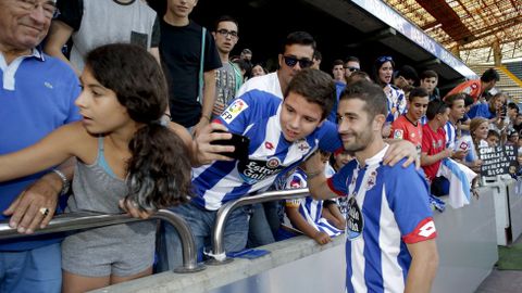 Rubn Gracia Calmache Cani posa para un selfie