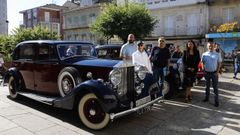 Presentaci�n de la concentraci�n de coches antiguos