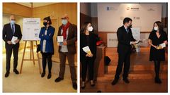 Sinxelos actos de entrega a Lara Dopazo e Berta D�vila dos respectivos premios narrativos Illa Nova e Repsol