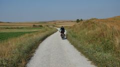 La etapa 9 sale de Terradillos de los Templarios y transcurre durante 45,9 kil�metros hasta Mansilla de las Mulas