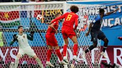Las mejores im�genes de la semifinal entre Francia�y B�lgica