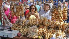Feira da Cebola de Sanxenxo.