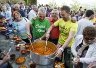 Participantes en la edici�n de este a�o de la Fagu�a. 