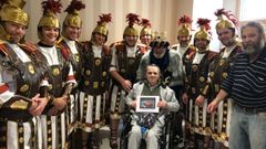 Los magos de Oriente visitan�O Saln�s