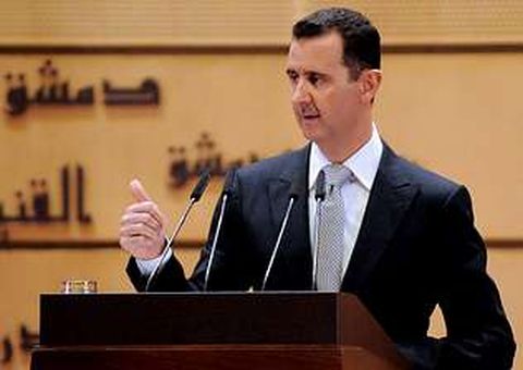 Bachar al Asad dio su primer discurso a la naci�n en siete meses.