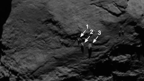 Imagen de las piedras el 16 de agosto