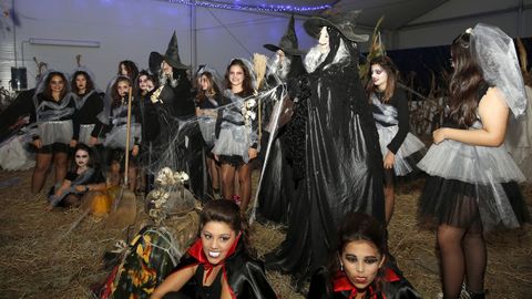 exposici�n de calabazas y baile de la asociacion Alfaia, FIESTA DE HALLOWEN 