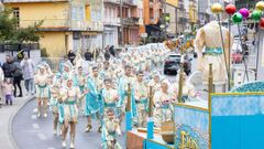 A comparsa F�os de salitre, de Os Cansorri�os, Camari�as.