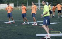 Los futbolistas de la SD Chantada comenzaron la pretemporada a las �rdenes de �scar M�ndez