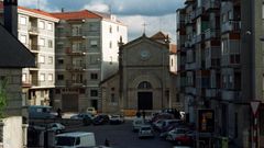 Imagen de archivo de la iglesia del Sagrado Corazn, en el barrio de A Carballeira