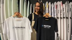 Las camisetas est�n teniendo muy buena acogida entre el p�blico.