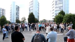 La movilizaci�n cont� con la intervenci�n de representantes de colectivos vecinales de todo Santiago