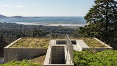 La parte superior del edifico sirve como mirador