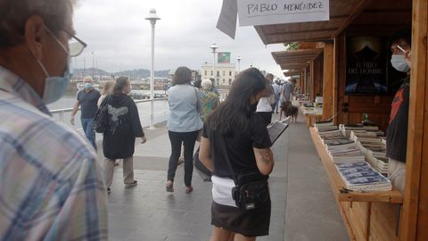 Mercadillo de libros en la Semana Negra de Gij�n