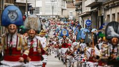 Salida de los cigarr�ns de Ver�n en el domingo corredoiro