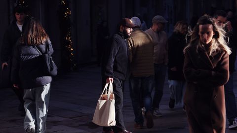 Primer d�a de rebajas en A Coru�a