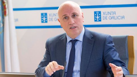 El gerente de la Axencia Galega de Coecemento en Sade (ACIS) Antonio Fernndez-Campa.