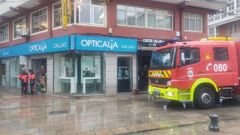 Intervenci�n de los Bomberos en el Callao.