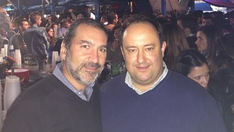 Jose Aboumrad y Jorge Menndez Vallina en una foto de 2015