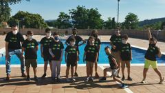Algunos de los integrantes del Club Xadrez Ourense