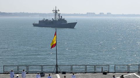 Base militar de Rota, compartida por Espaa y Estados Unidos