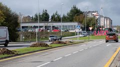 Ayer comenzaron los trabajos para plantar los rboles en la avenida de Madrid