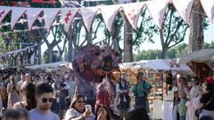 La animaci&oacute;n es uno de los atractivos del Mercado Templario.