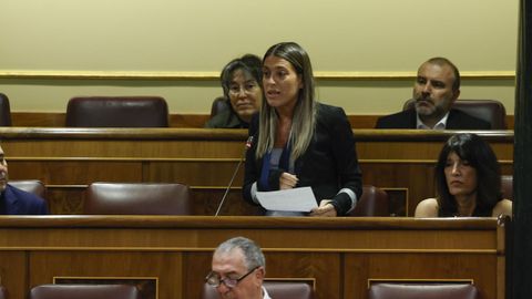 La portavoz de Junts en el Congreso, Mriam Nogueras