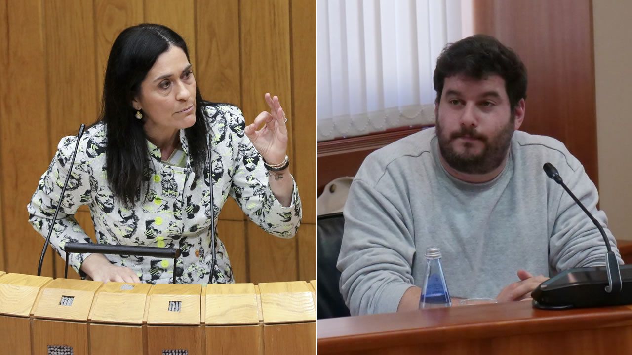 Paula Prado llama «delincuente» a Moncho Reboiras y el BNG se refiere a Fraga como «asasino fascista»