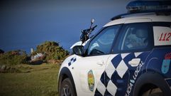 Veh&iacute;culos de la Polic&iacute;a Local de Cedeira, en foto de archivo.